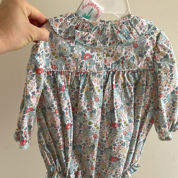 Floral 9 month bubble Shrimp & Grits kids - Picture 3 of 3